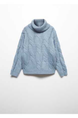 بافت آبی دخترانه مانگو 57026716