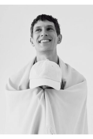 کلاه لبه دار بژ مردانه مانگو 57040784