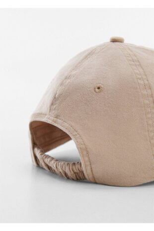 کلاه لبه دار بژ مردانه مانگو 57040784