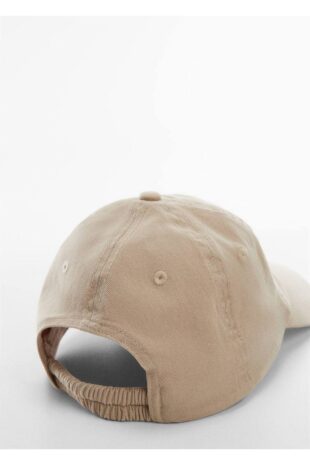 کلاه لبه دار بژ مردانه مانگو 57040806