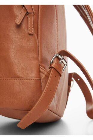 کیف قهوه ای مردانه مانگو 57075951