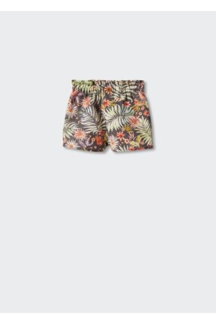 شلوارک سیاه فاق نرمال دخترانه مانگو 57050460