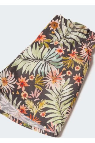 شلوارک سیاه فاق نرمال دخترانه مانگو 57050460