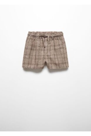 لباس قهوه ای دخترانه مانگو 57077119