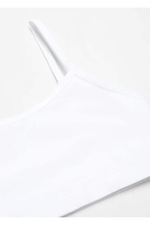 زیرپیراهنی سفید کوتاه دخترانه مانگو 57031502