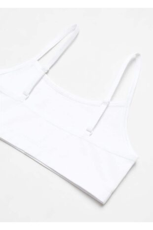 زیرپیراهنی سفید کوتاه دخترانه مانگو 57031502