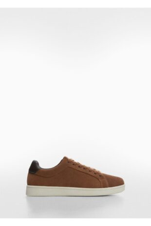 کفش و بوت قهوه ای مردانه مانگو 57044392