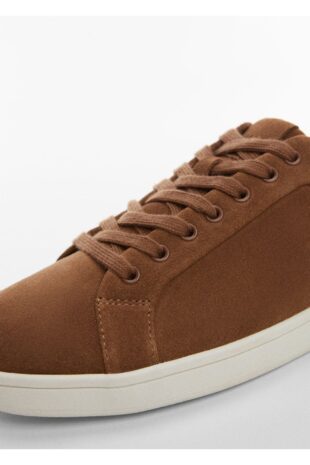 کفش و بوت قهوه ای مردانه مانگو 57044392