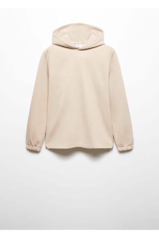 سویشرت بژ مردانه مانگو 57017743