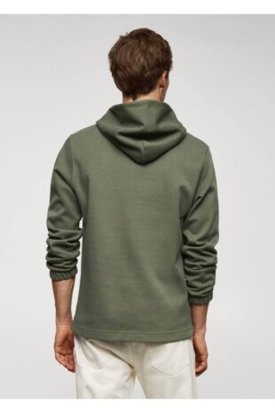 سویشرت سبز مردانه مانگو 57017743