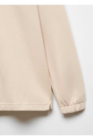 سویشرت بژ مردانه مانگو 57017743