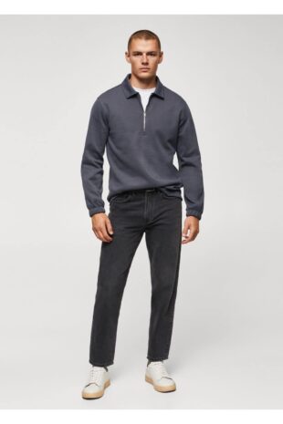 سویشرت آبی مردانه مانگو 57017745