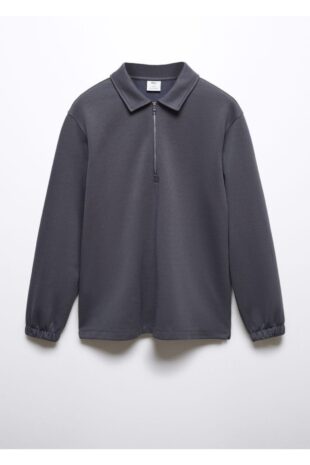 سویشرت آبی مردانه مانگو 57017745