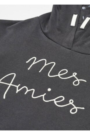 سویشرت سیاه دخترانه مانگو 57038636