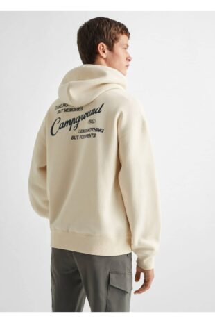 سویشرت سفید مردانه مانگو 57017735