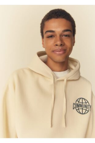 سویشرت سفید مردانه مانگو 57017735