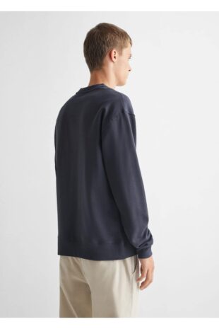 سویشرت آبی مردانه مانگو 57034013