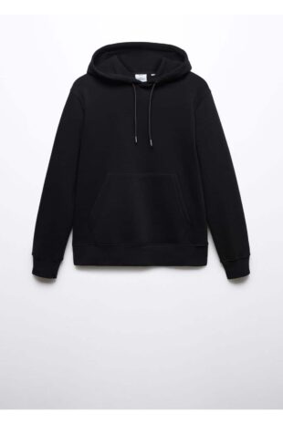 سویشرت سیاه مردانه مانگو 57056024