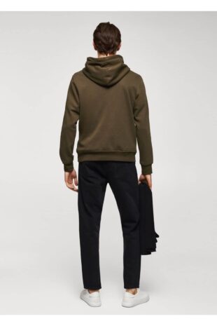 سویشرت قهوه ای مردانه مانگو 57056024