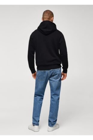 سویشرت سیاه مردانه مانگو 57056024