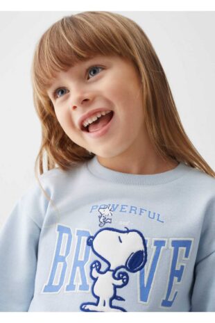 سویشرت آبی دخترانه مانگو 57072520