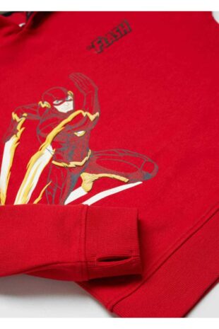 سویشرت قرمز پسرانه مانگو 57036717