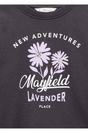 سویشرت سیاه دخترانه مانگو 57052521