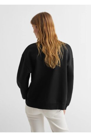 سویشرت سیاه زنانه مانگو 57067900