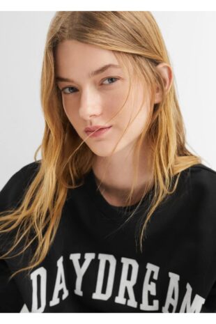 سویشرت سیاه زنانه مانگو 57067900