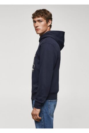 سویشرت لاجورد مردانه مانگو 57017751