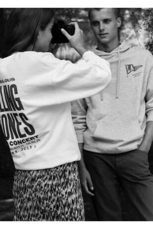 سویشرت خاکستری مردانه مانگو 57054012