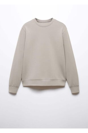 سویشرت خاکستری مردانه مانگو 57085961