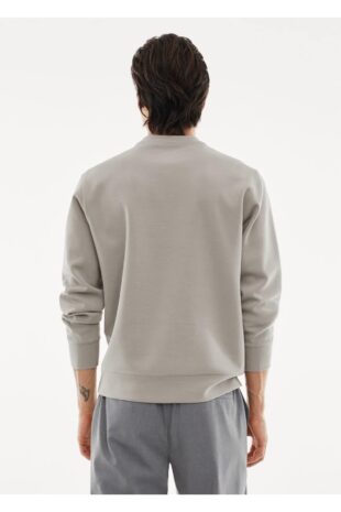 سویشرت خاکستری مردانه مانگو 57085961