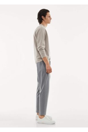 سویشرت خاکستری مردانه مانگو 57085961