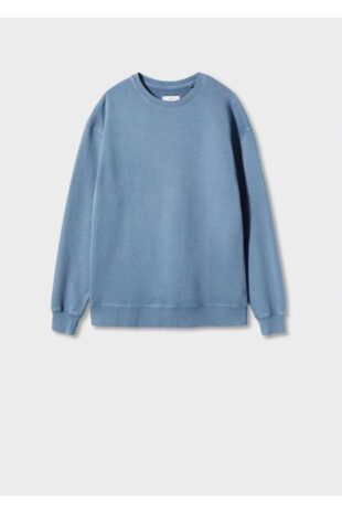 سویشرت آبی مردانه مانگو 47053256