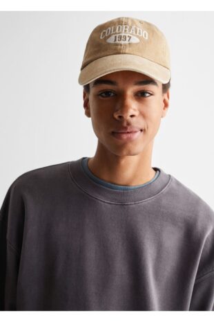 سویشرت قهوه ای مردانه مانگو 47053256