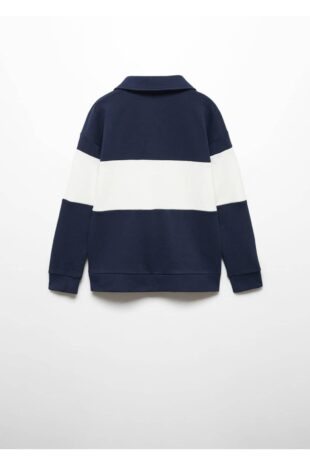 سویشرت لاجورد پسرانه مانگو 57084772