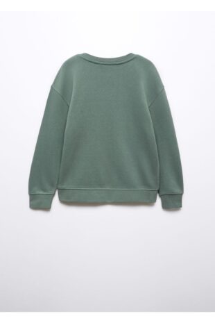 سویشرت سبز پسرانه مانگو 57093257