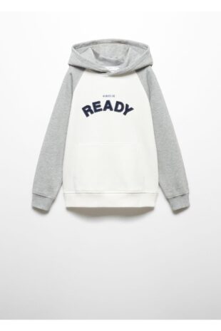 سویشرت خاکستری پسرانه مانگو 57014416