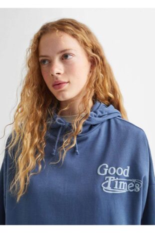 سویشرت آبی زنانه مانگو 57036725