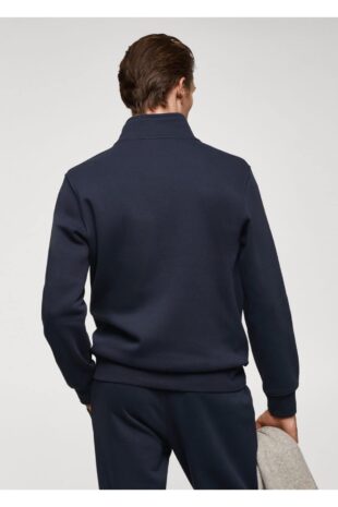 سویشرت لاجورد مردانه مانگو 57006028