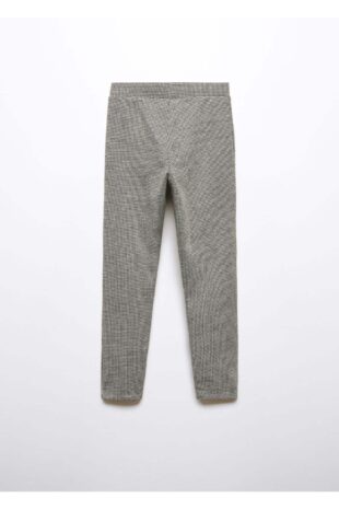 ساپورت سیاه فاق نرمال دخترانه مانگو 57086721