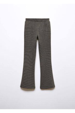 ساپورت سیاه فاق نرمال دخترانه مانگو 57096002