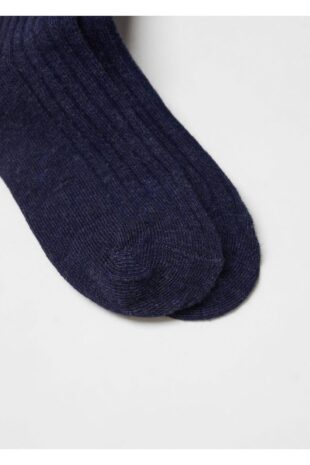 ست پیژامه لاجورد فاق نرمال بلند دخترانه مانگو 57016015