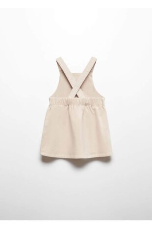 لباس بژ دخترانه مانگو 57079110