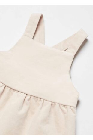 لباس بژ دخترانه مانگو 57079110