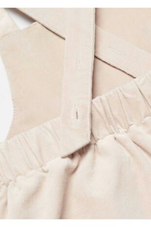 لباس بژ دخترانه مانگو 57079110