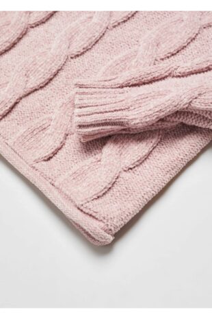 بافت صورتی دخترانه مانگو 57028277