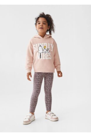 ساپورت صورتی فاق نرمال دخترانه مانگو 57062522