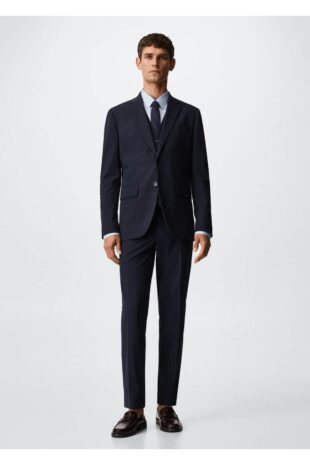 شلوار لاجورد مردانه مانگو 27000117